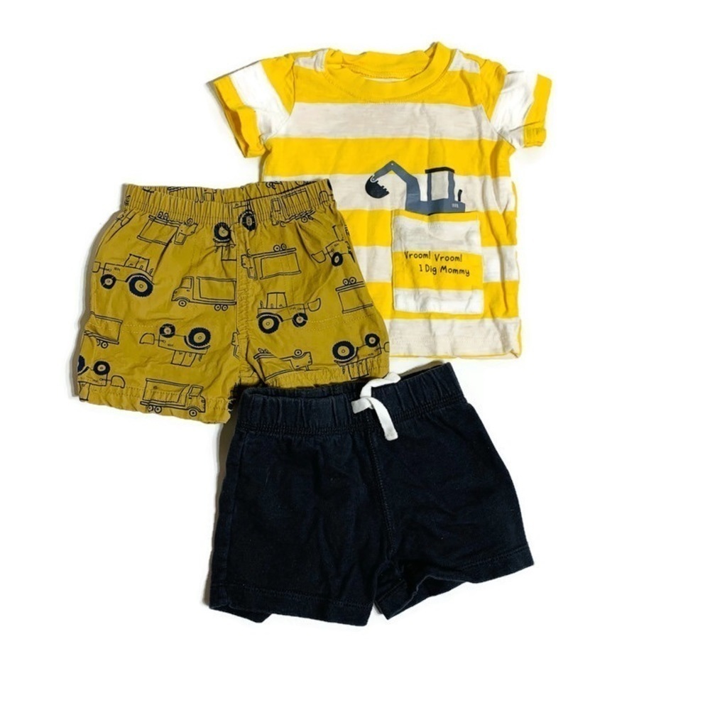 𝅺CARTER’S baby 6M matching shorts and tee‎ shirt